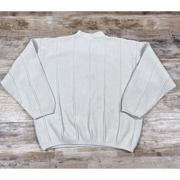 VTG VCC Vantage MultiMax Cinemax Henley Sweater Size XL - Made in the USA - Picture 2 of 7